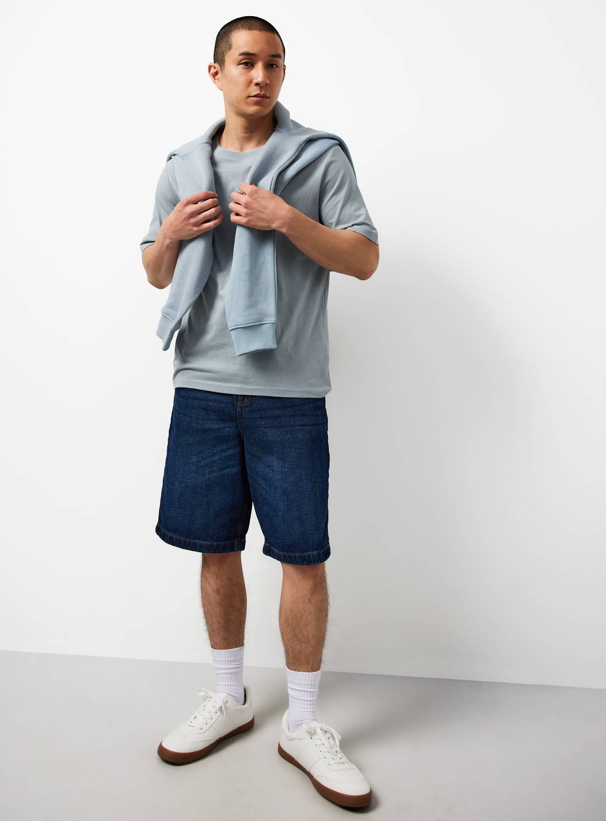 Light Blue Regular Fit T-Shirt XXXL - Image 2